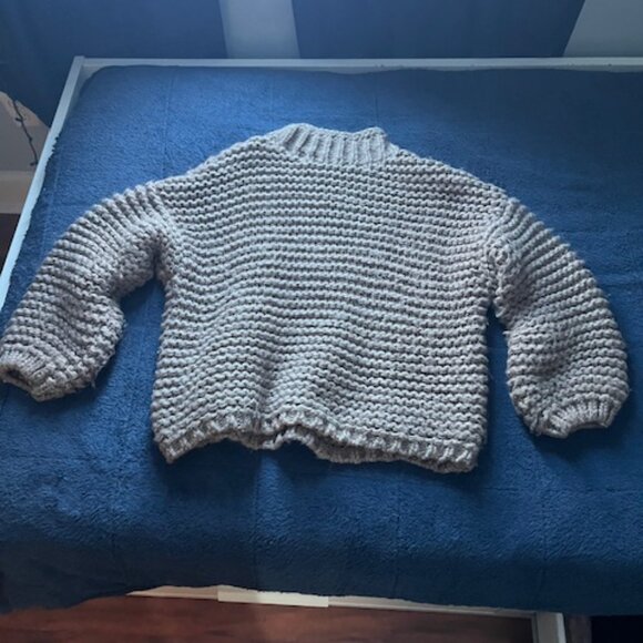 Fobya Chunky Knit Sweater, Women's size S/M - Picture 4 of 10